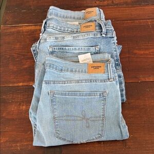 Denizen from Levi's Women's Blue Straight Leg Jeans